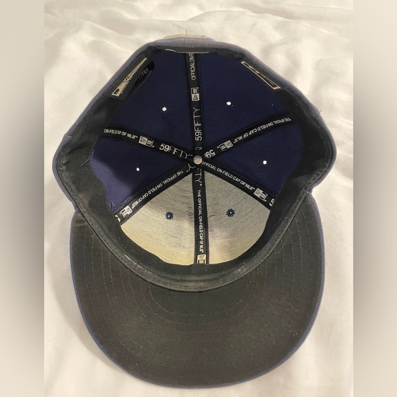 New Era Tampa Bay Rays Fitted Hat - Picture 3 of 4